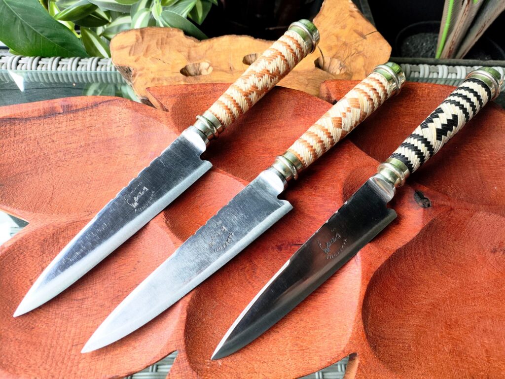 Materiales nobles y tradición criolla en cada cuchillo artesanal Filopampa.